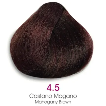 TMT Milano Art Collection Crema Colorante Luminacolor 4.5 Castaño Medio Marrón Caoba 100ml - 1